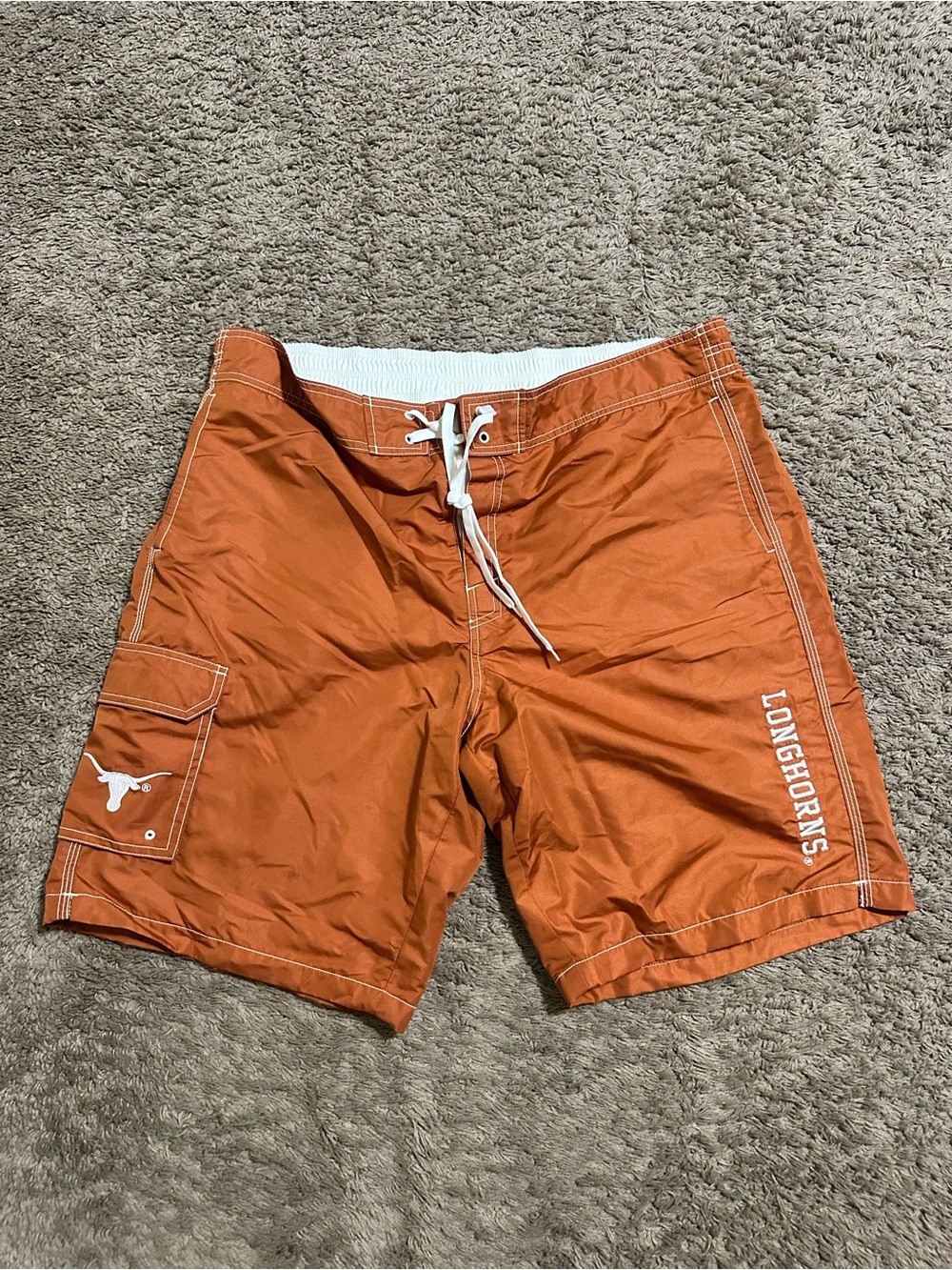 Vintage NCAA Texas Longhorns swim trunks 00s size 2XL